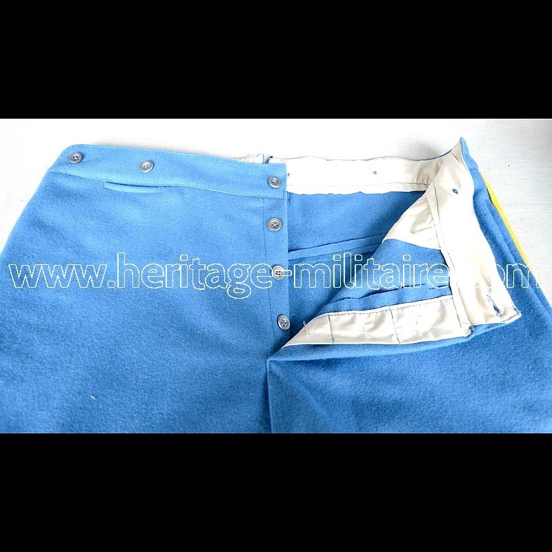 Pant light sky blue wool