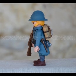 Playmboil American Civil War Cavalry Soldier Toy Stock Photo