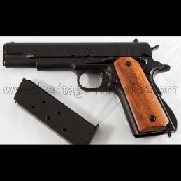 Pistolet  1911 noir / bois...