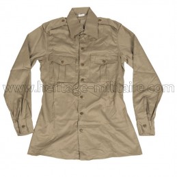 Chemise militaire beige...