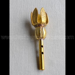 Brass tulip plume holder...